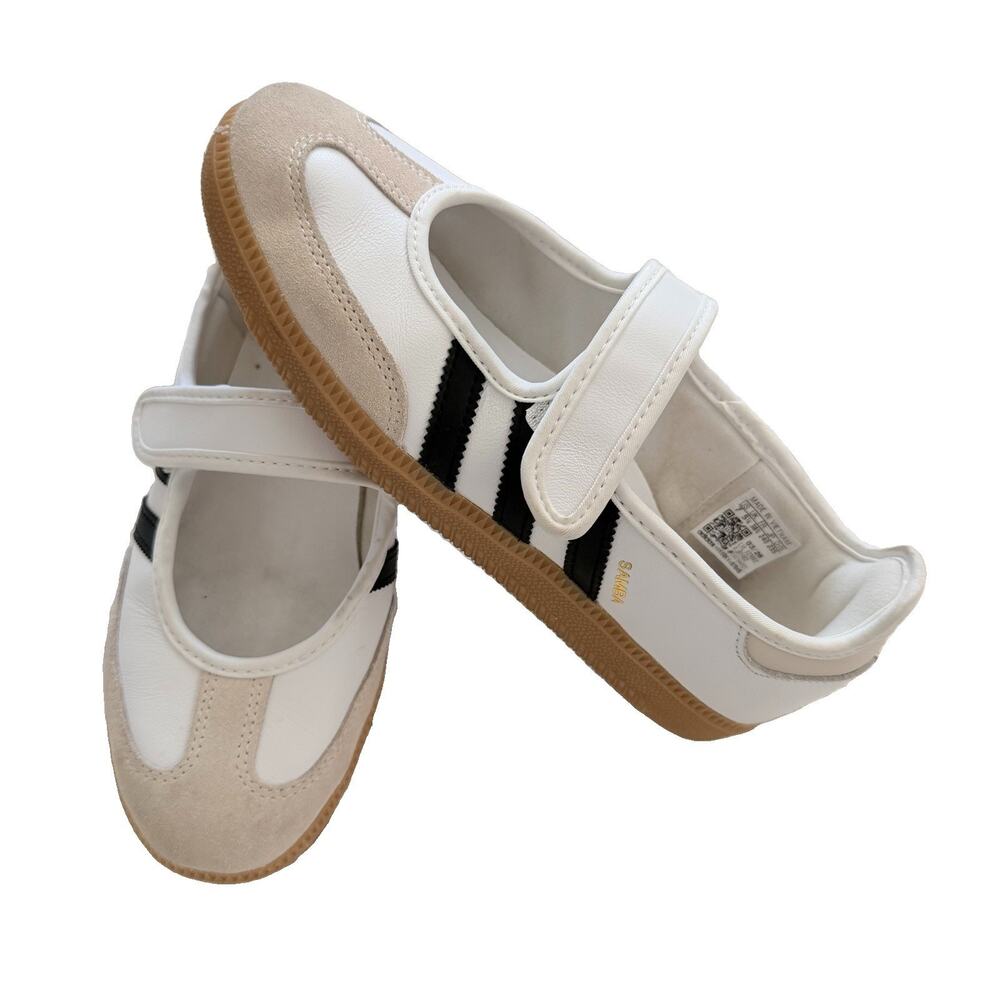 Adidas SAMBA Mary JANE OG White Black Gum (JR1402) Women's Shoes Sneakers 7